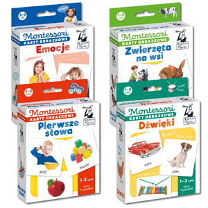 Montessori karty obrazkowe - Kapitan Nauka